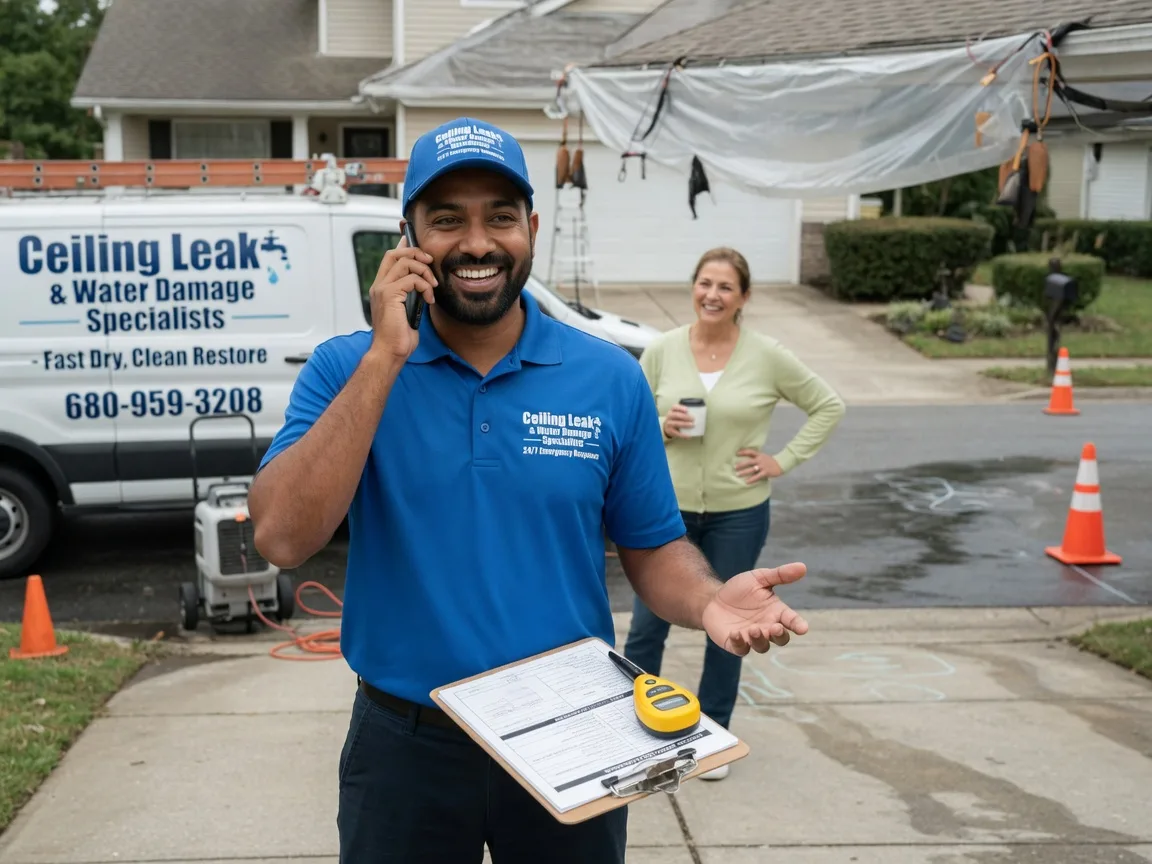 Ceiling Leak Cleanup Flat Rock, MI FAQs